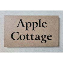 Local Limestone with Black letters