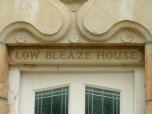 Stone Door Lintel Name Plate designed to be fit above the door.